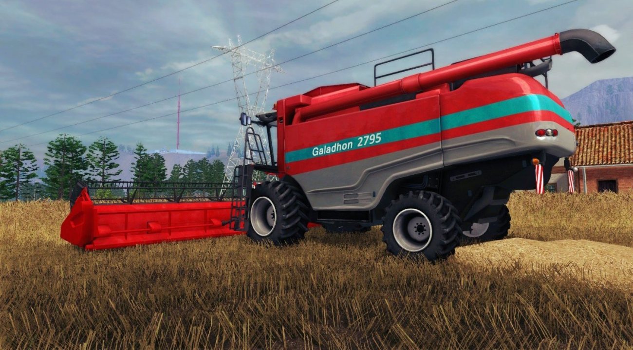 farming simulator 16 harvester